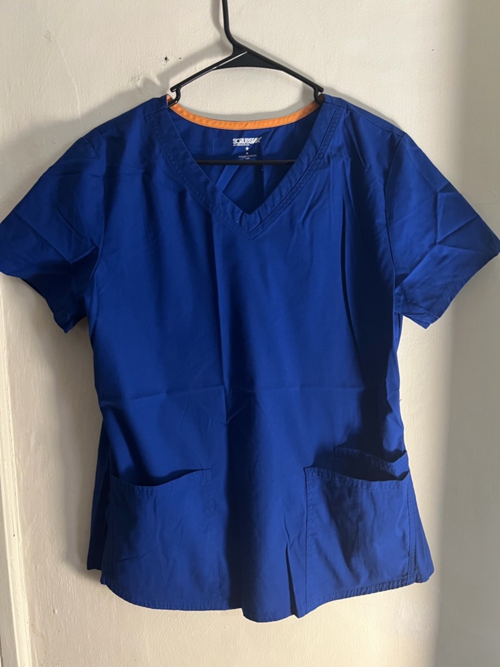 SCRUBSTAR Women’s Royal Blue V-Neck Scrub Top